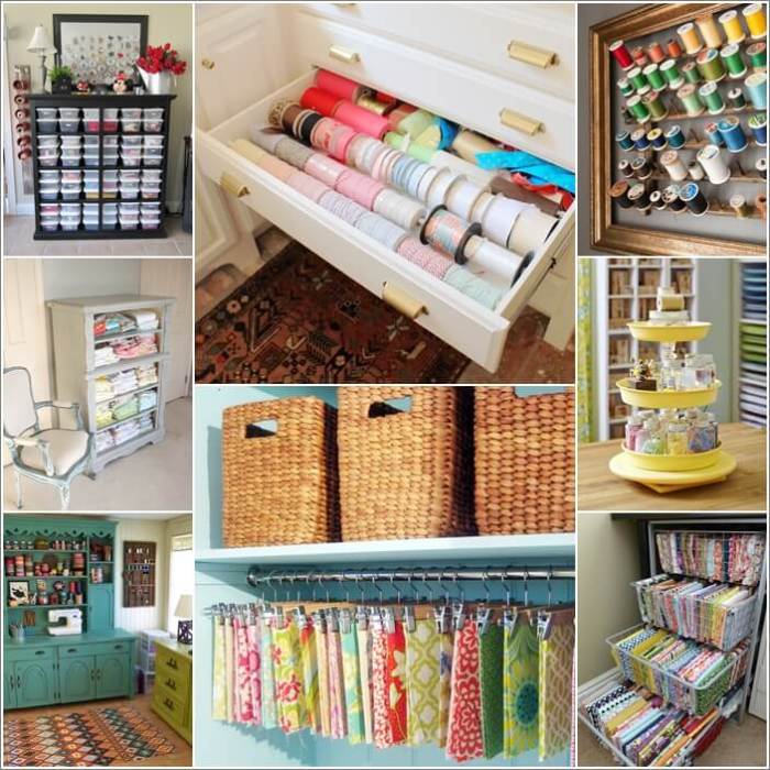 How to organize and decorate a sewing room