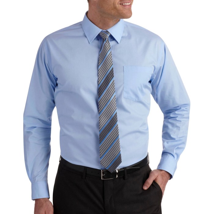 Men dress shirt and tie set