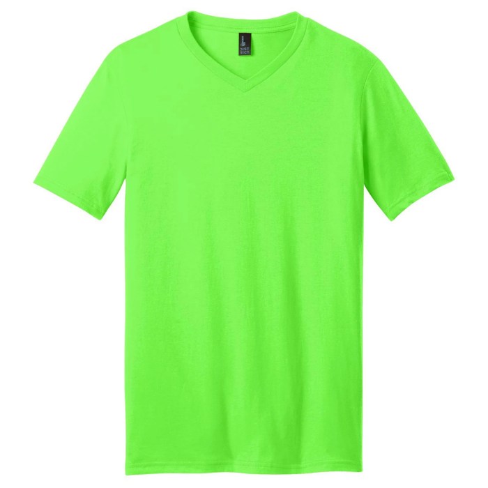 Bright green dress shirt for men