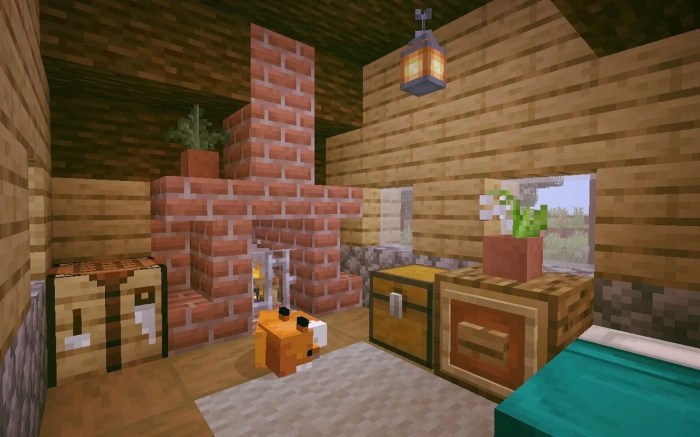 How to decorate a room minecraft