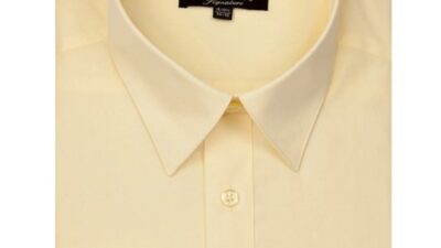 Yellow dress shirt men's outfit