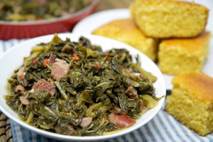 How to cook turnip greens soul food style