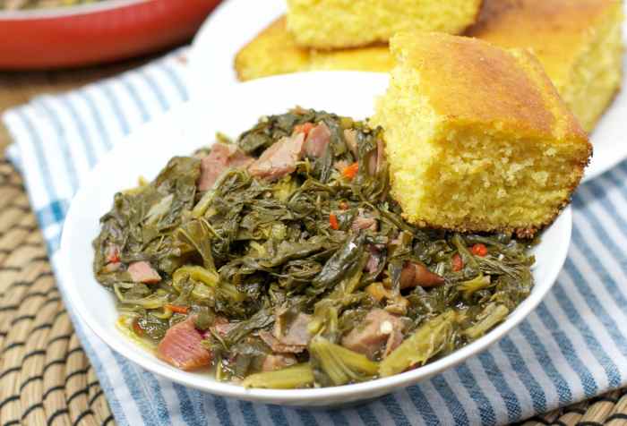 How to cook turnip greens soul food style