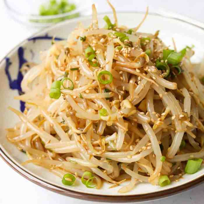 How to cook bean sprouts korean style