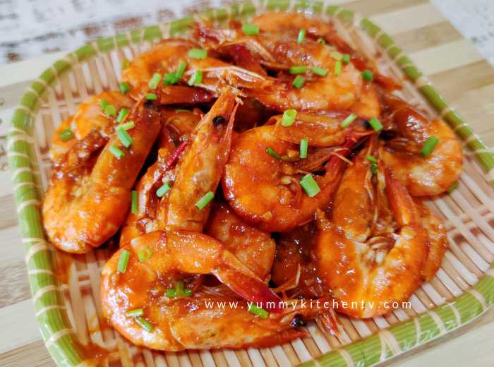 How to cook buttered garlic shrimp dampa style