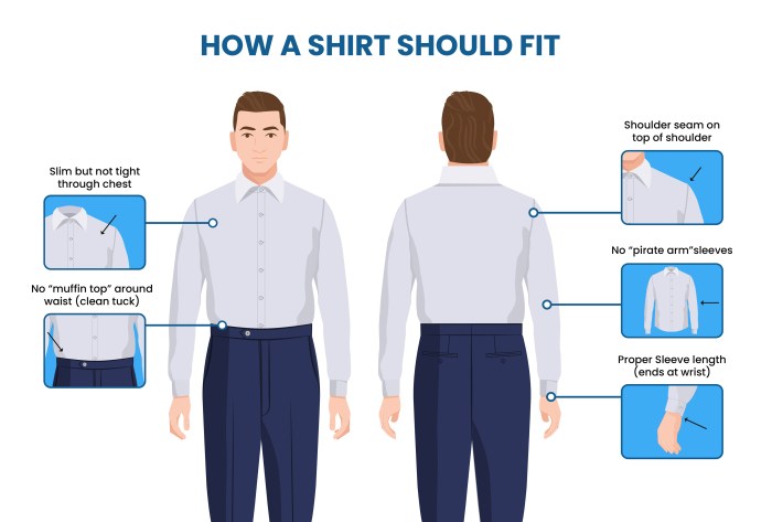 Mens medium dress shirt measurements