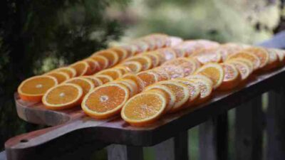 How to make dried oranges for decoration