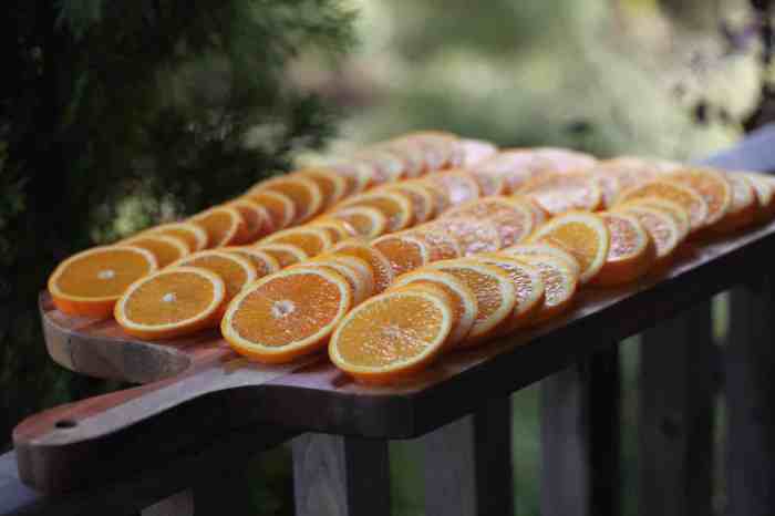 How to make dried oranges for decoration