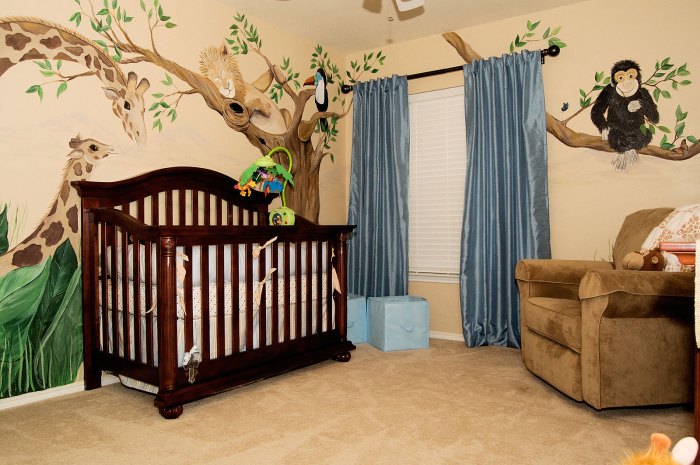 How to decorate a baby room